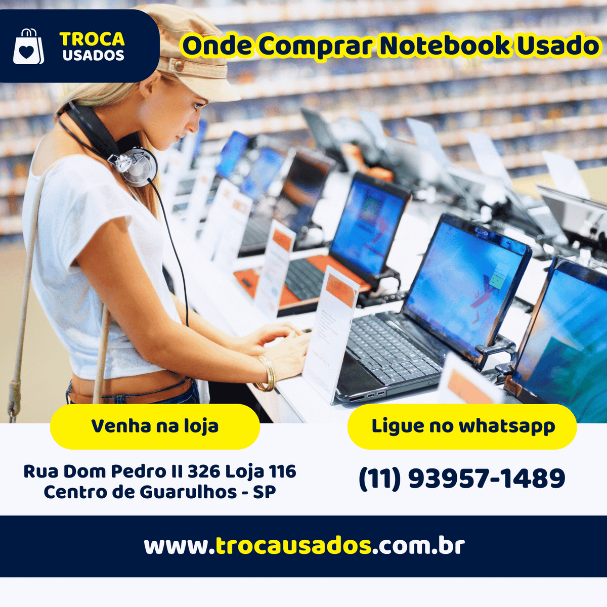 Onde comprar notebook usado